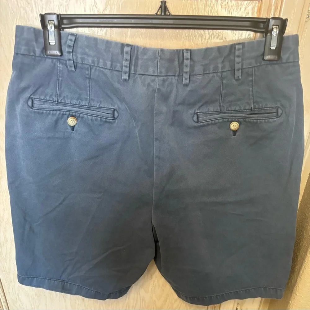 Peter Millar‎ Chino Shorts Men 34 Blue Pima Cotton